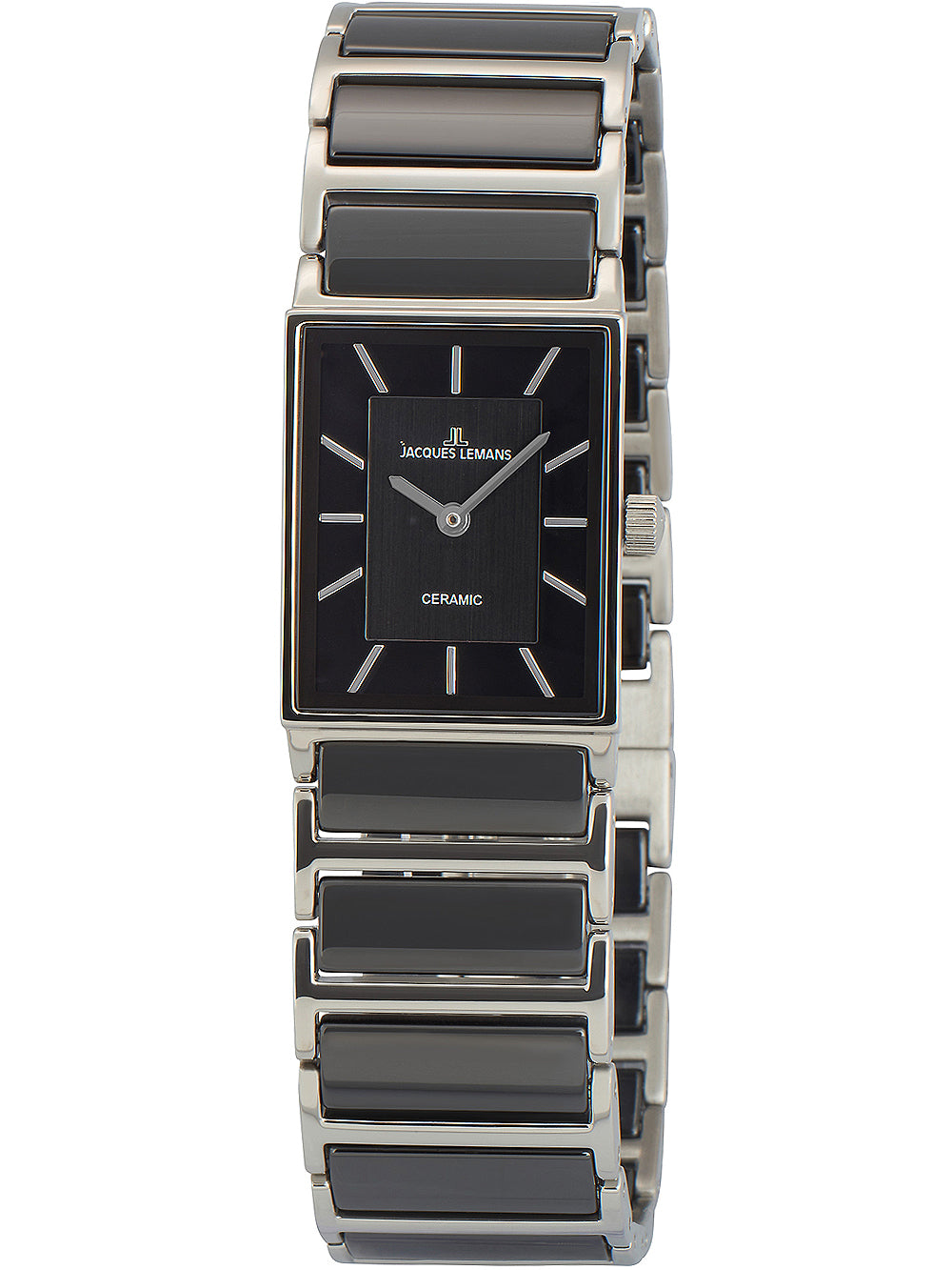 Jacques Lemans 1-1651A York Ceramic moteriškas laikrodis 20mm 5 ATM