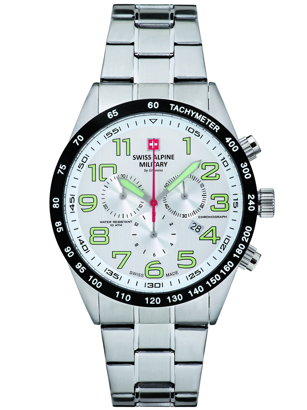 Swiss Alpine Military 7047.9132 Chronograph vyriškas laikrodis 43mm 10ATM