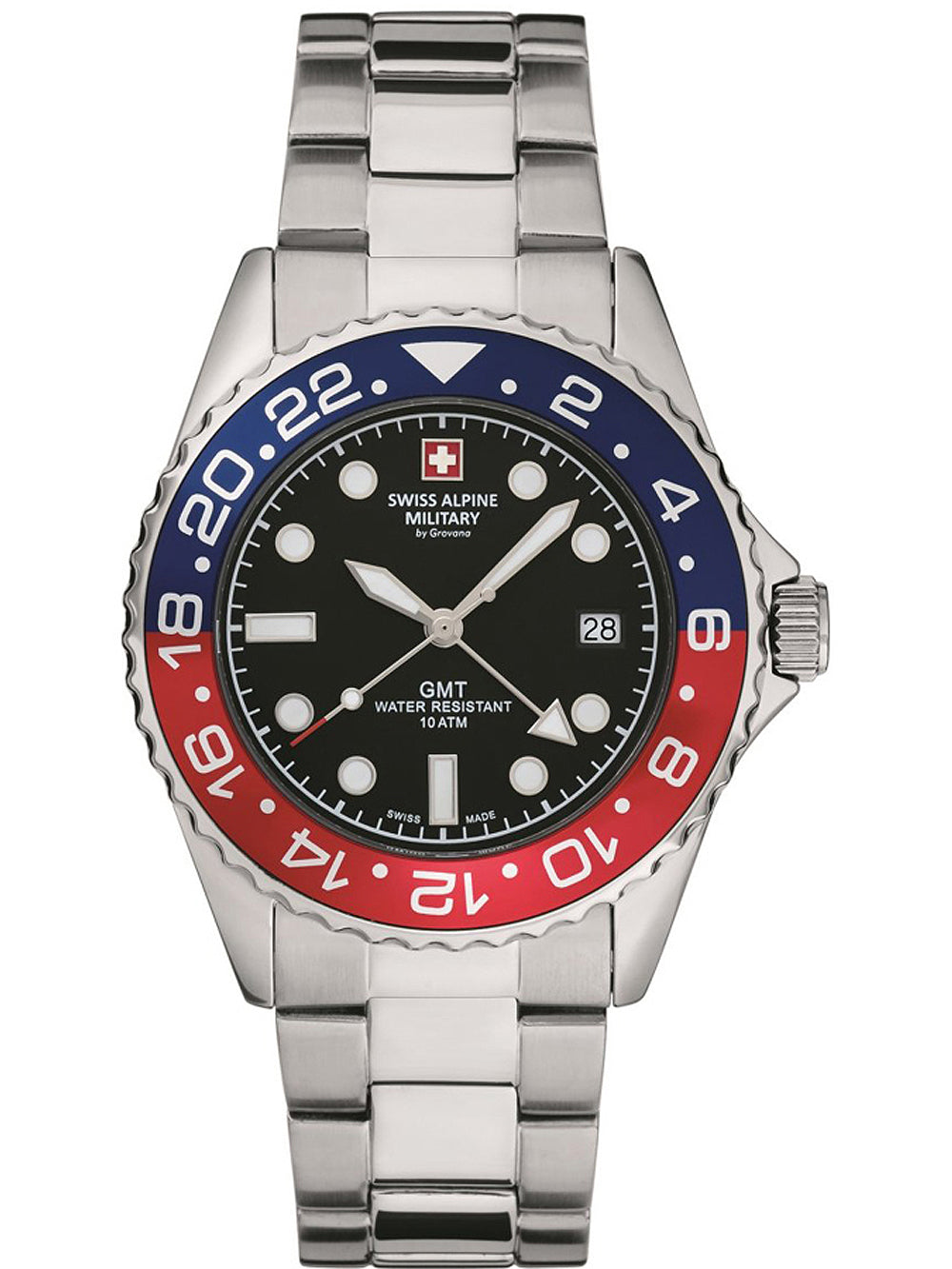Swiss Alpine Military 7052.1131 men`s laikrodis 42mm 10ATM