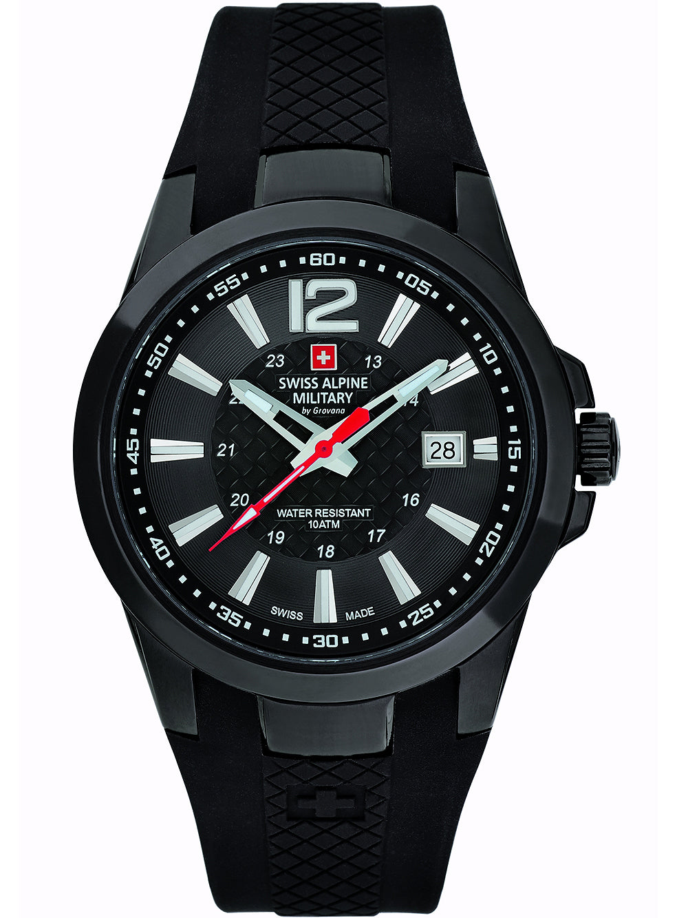 Swiss Alpine Military 7058.1877 men`s laikrodis 43mm 10ATM
