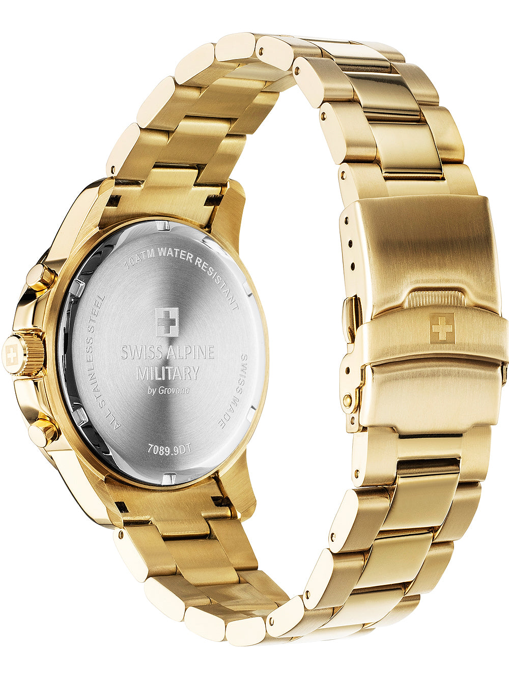 Swiss Alpine Military 7089.9115 Chronografas Vyriškas laikrodis 44mm 10ATM