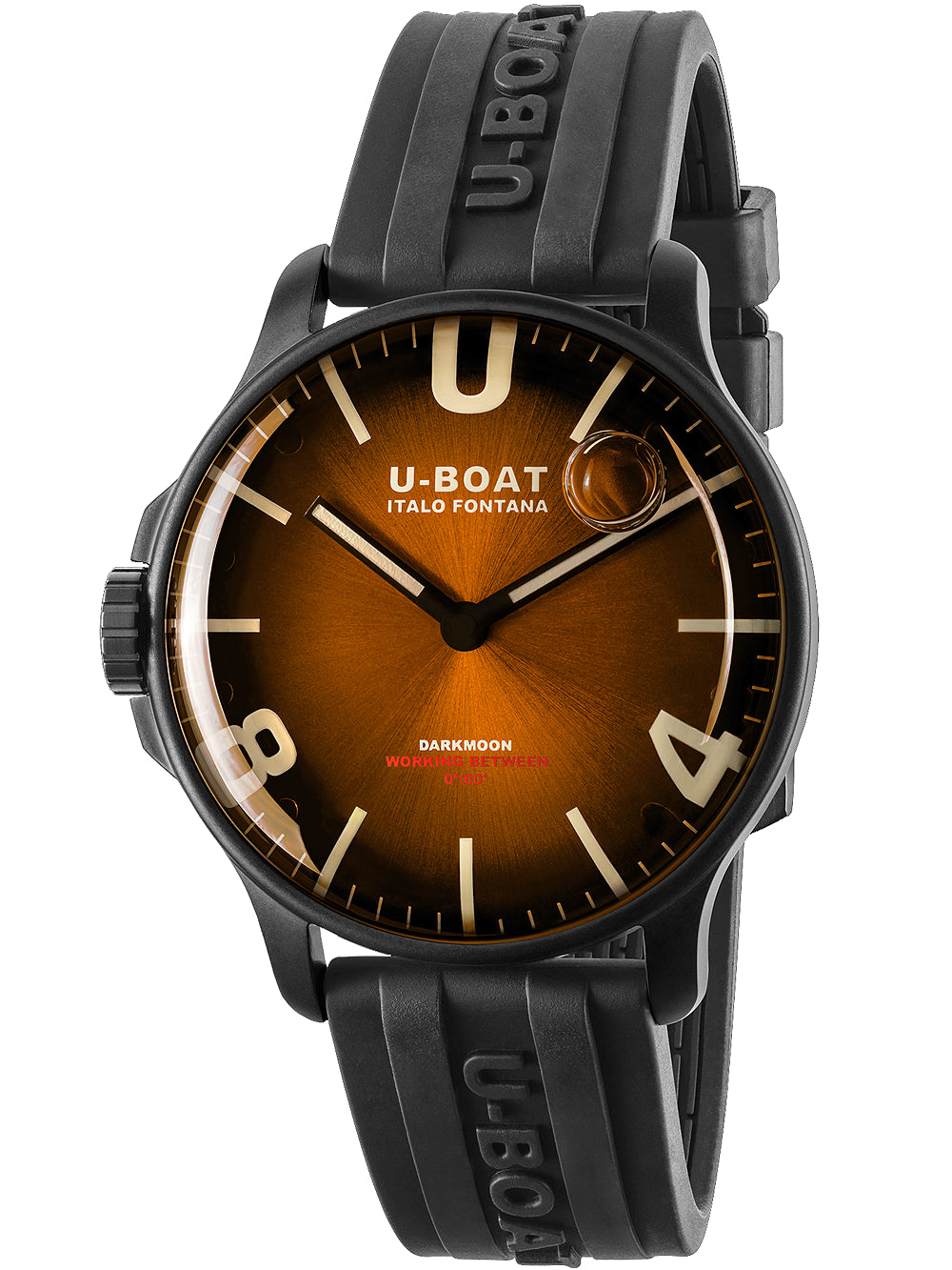 U-Boat 8699/B Darkmoon Brown IPB Soleil 44mm 5ATM