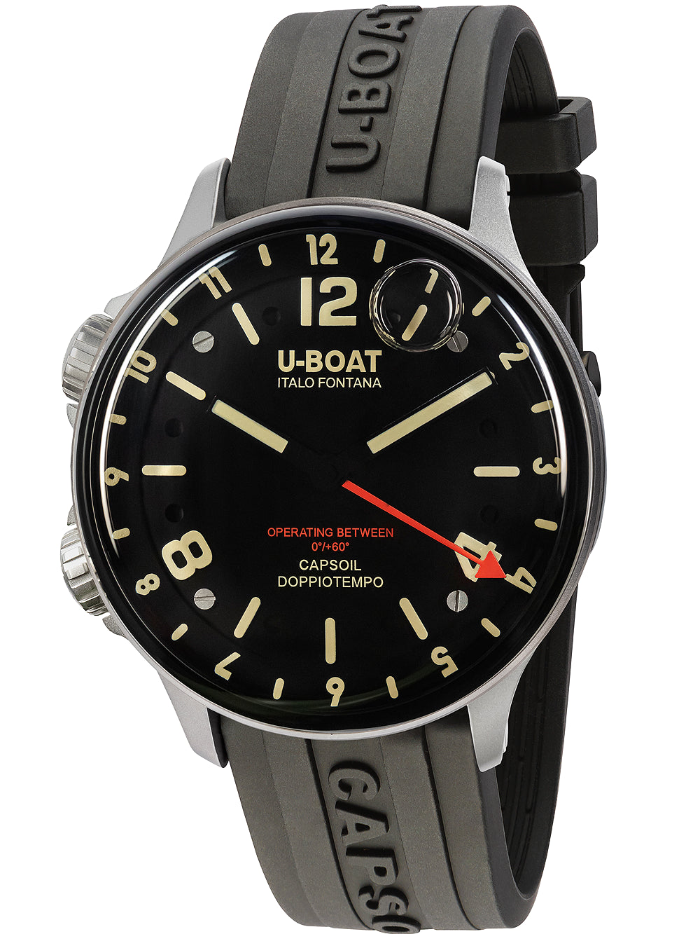 U-Boat 8769 Capsoil Qs. Doppiotempo SS 45mm 10ATM