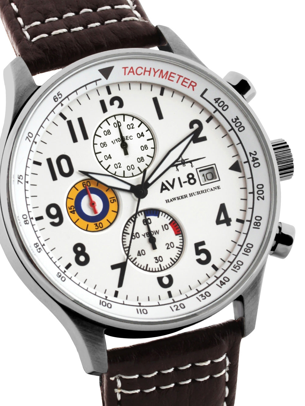 AVI-8 AV-4011-01 Hawker Hurricane Chronograph 43mm 5 ATM