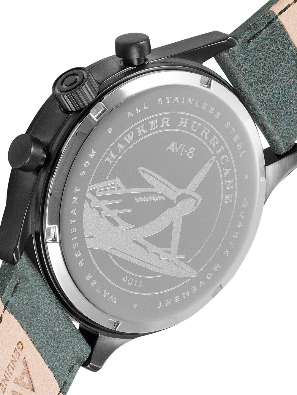 AVI-8 AV-4011-0D Hawker Hurricane Chronograph 42mm 5ATM
