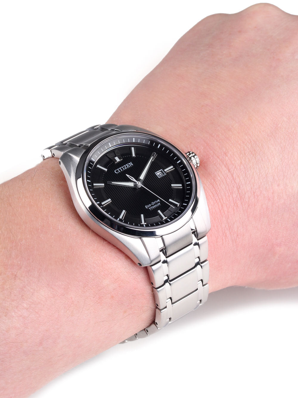 Citizen AW1240-57E Eco-Drive Super-Titanium vyriškas laikrodis 42mm 10 ATM