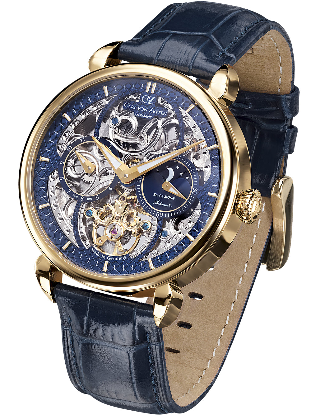Carl von Zeyten CVZ0005GBLS Neukirch automatic 45mm 3ATM