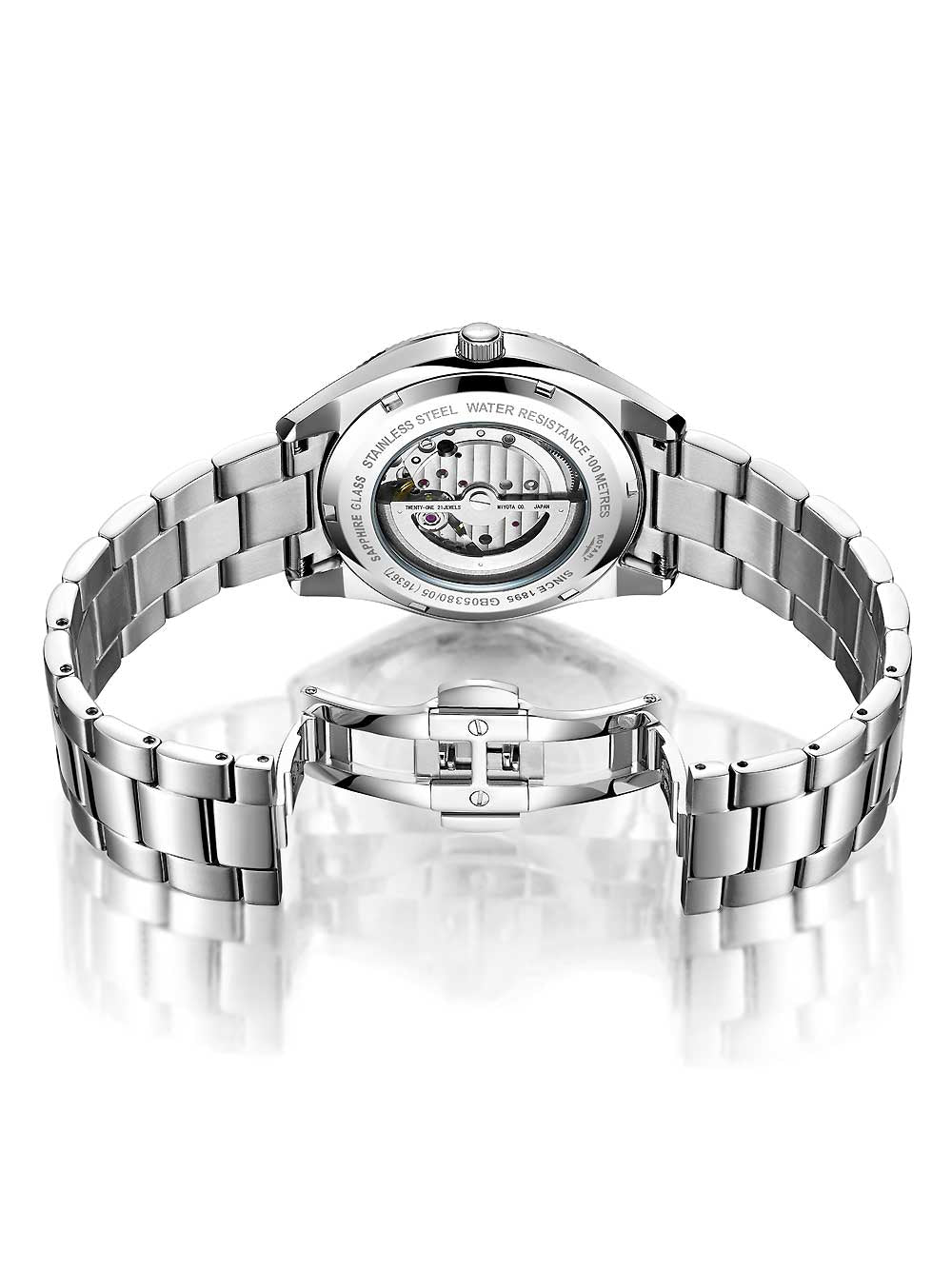 Rotary GB05380/04 Henley Automatinis men`s 42mm 10ATM