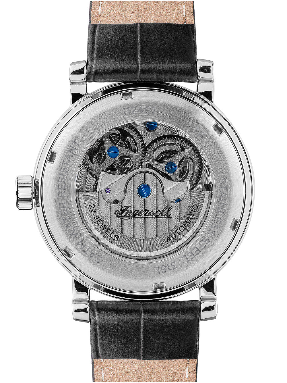 Ingersoll I12401 The Row Dual Time Automatinis 45mm 5ATM