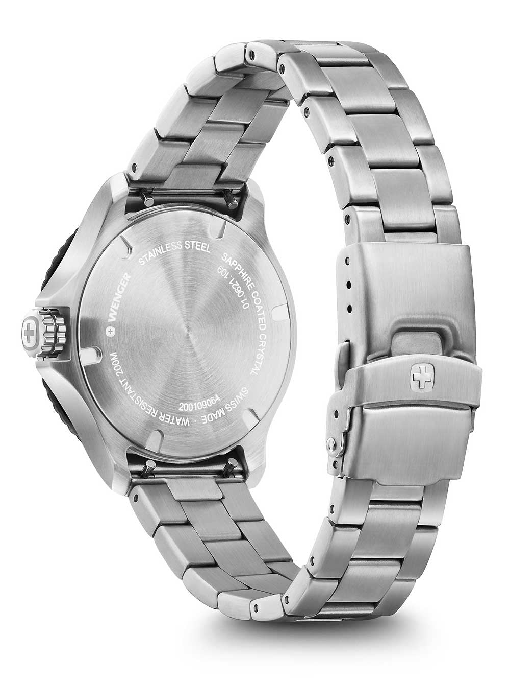 Wenger 01.0621.109 Seaforce moteriškas laikrodis diver 36mm 20 ATM