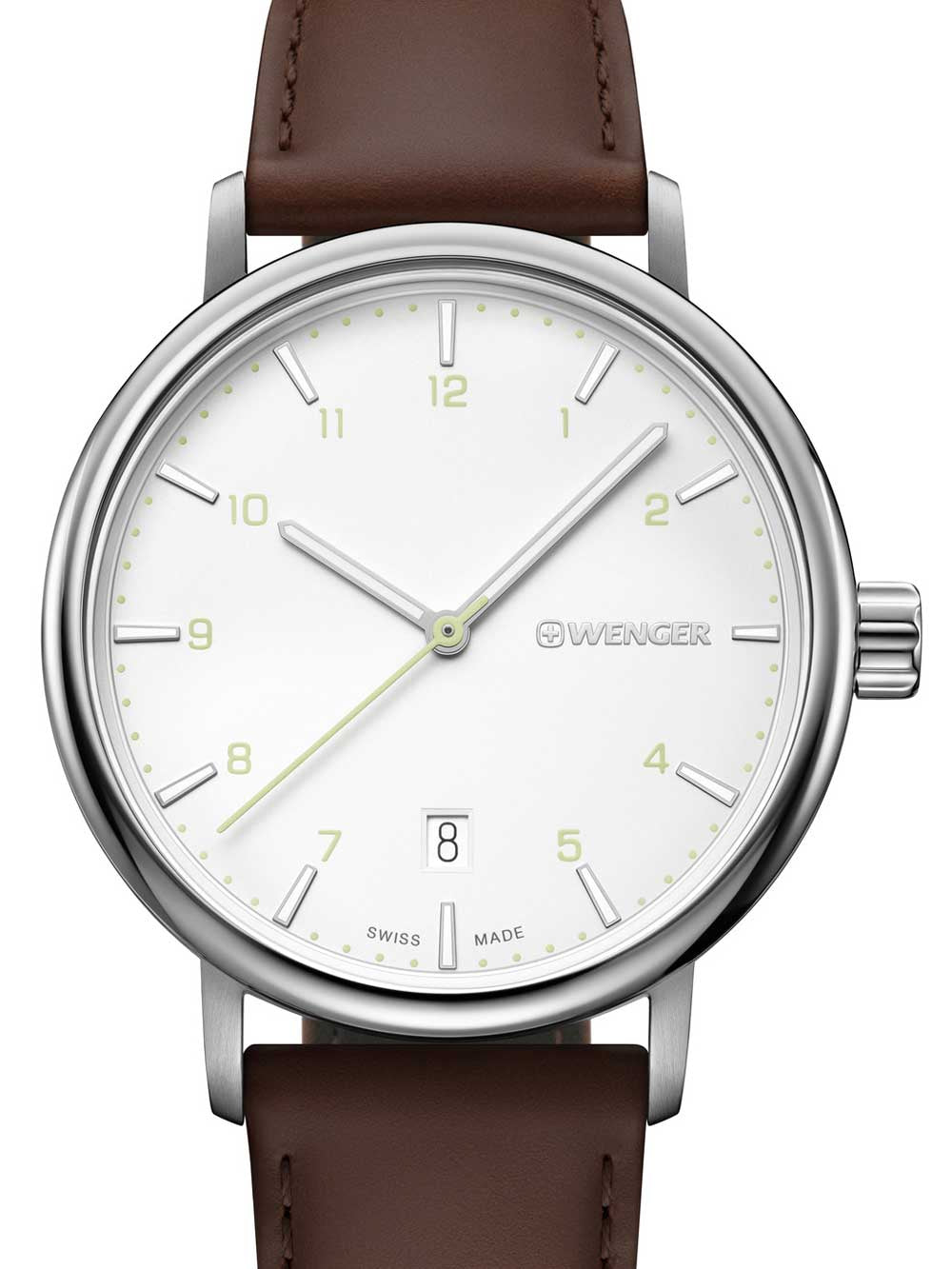 Wenger 01.1731.117 Urban Classic vyriškas laikrodis 40mm 10 ATM