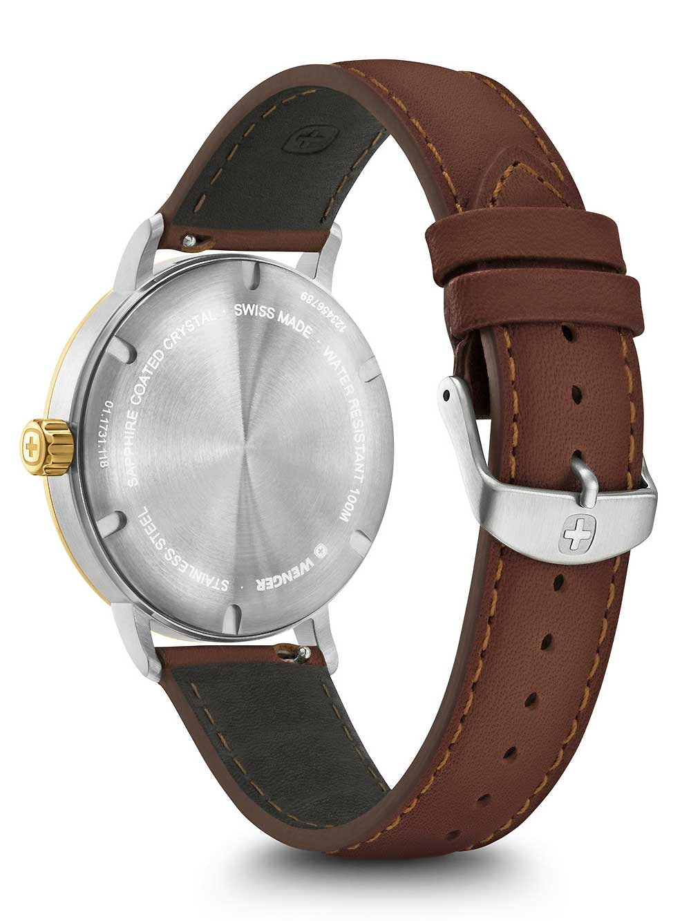 Wenger 01.1731.118 Urban Classic vyriškas laikrodis 40mm 10 ATM
