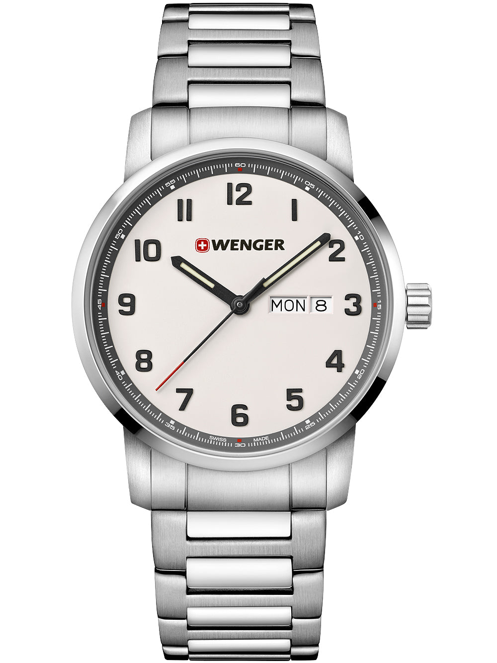 Wenger 01.1541.120 Attitude vyriškas laikrodis 42mm 10ATM
