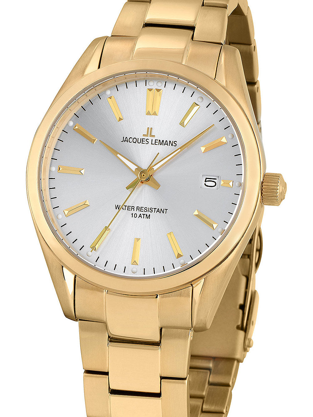 Jacques Lemans 1-1859K Derby vyriškas laikrodis 40mm 10ATM