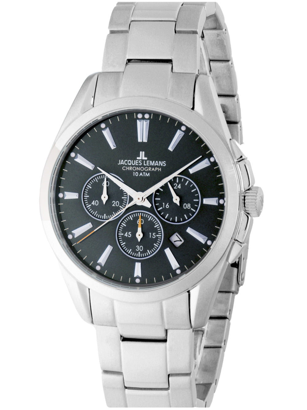 Jacques Lemans 1-1945D Derby Chronograph vyriškas laikrodis 42mm 10ATM