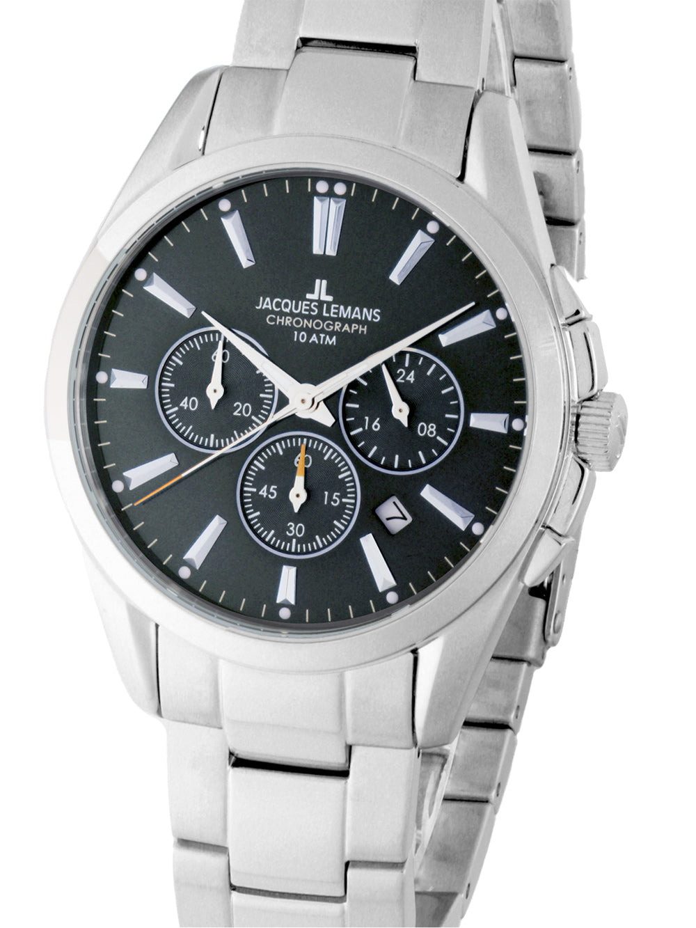 Jacques Lemans 1-1945D Derby Chronograph vyriškas laikrodis 42mm 10ATM