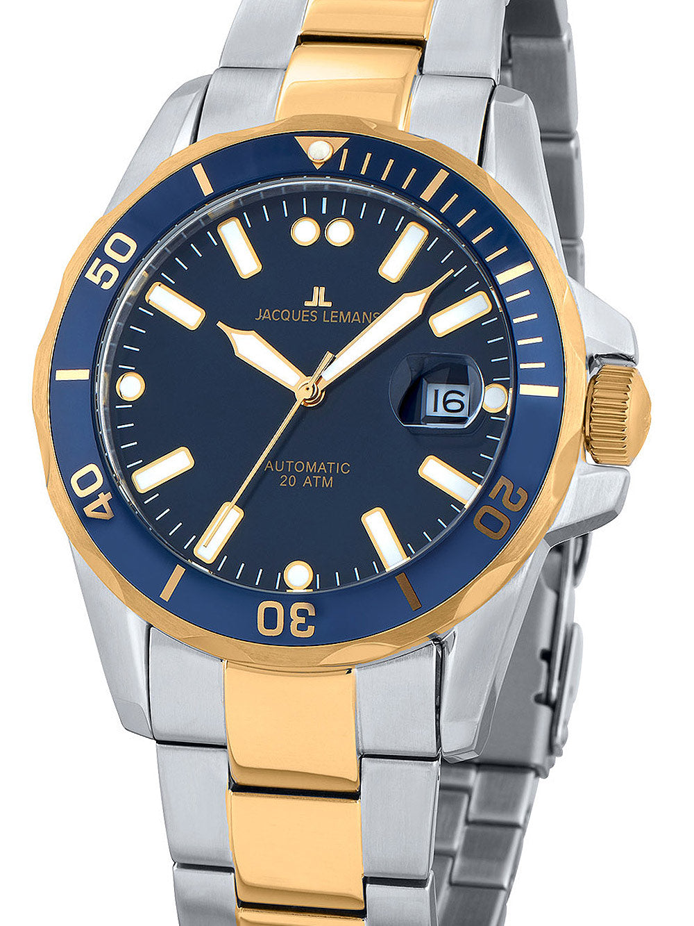Jacques Lemans 1-2014F Liverpool vyriškas laikrodis 42mm 20ATM