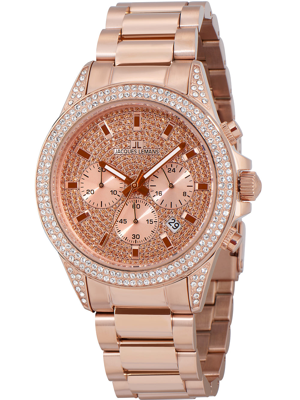 Jacques Lemans 1-2051B La Passion chrono Unisex 42mm 10ATM