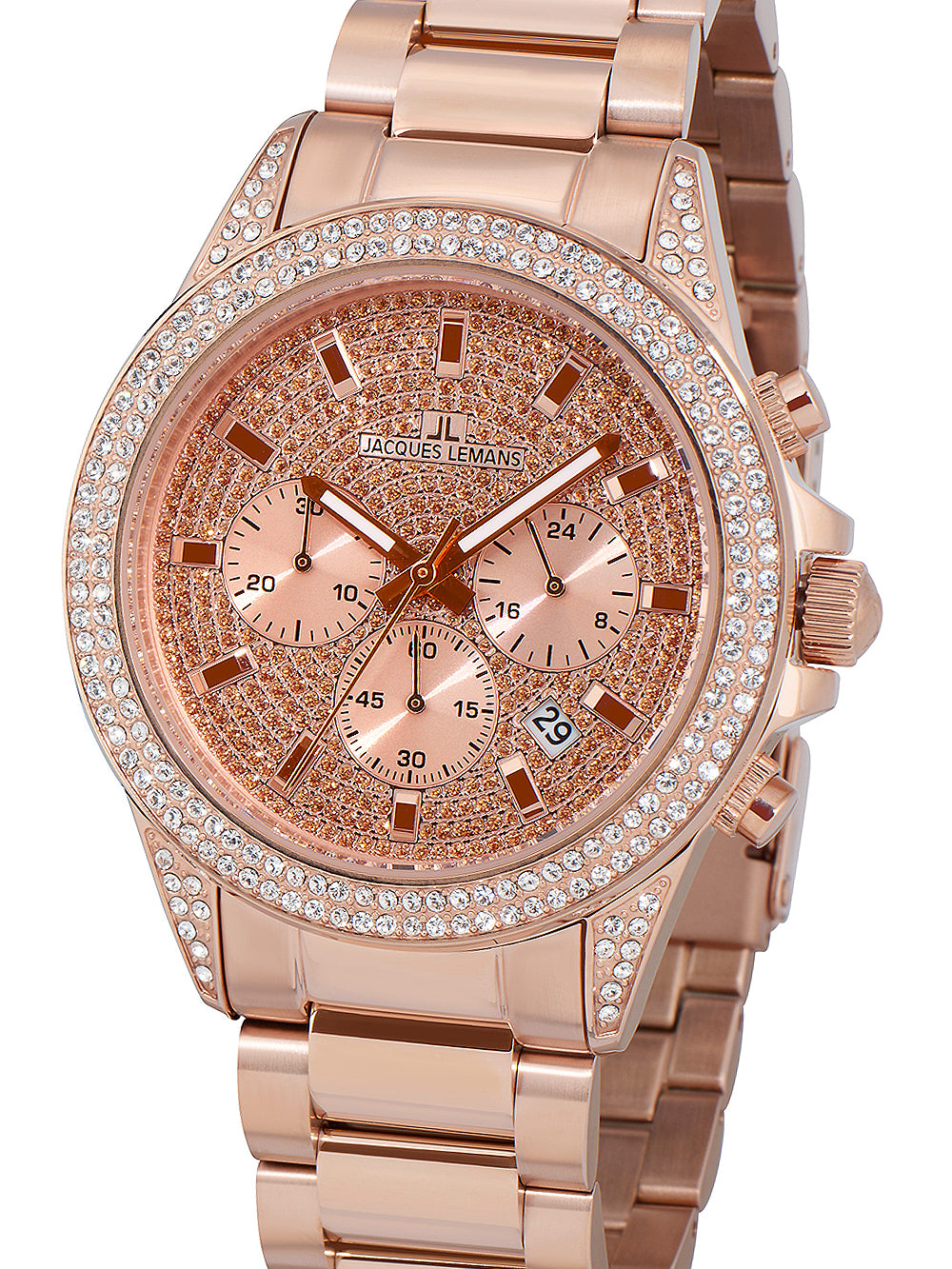 Jacques Lemans 1-2051B La Passion chrono Unisex 42mm 10ATM