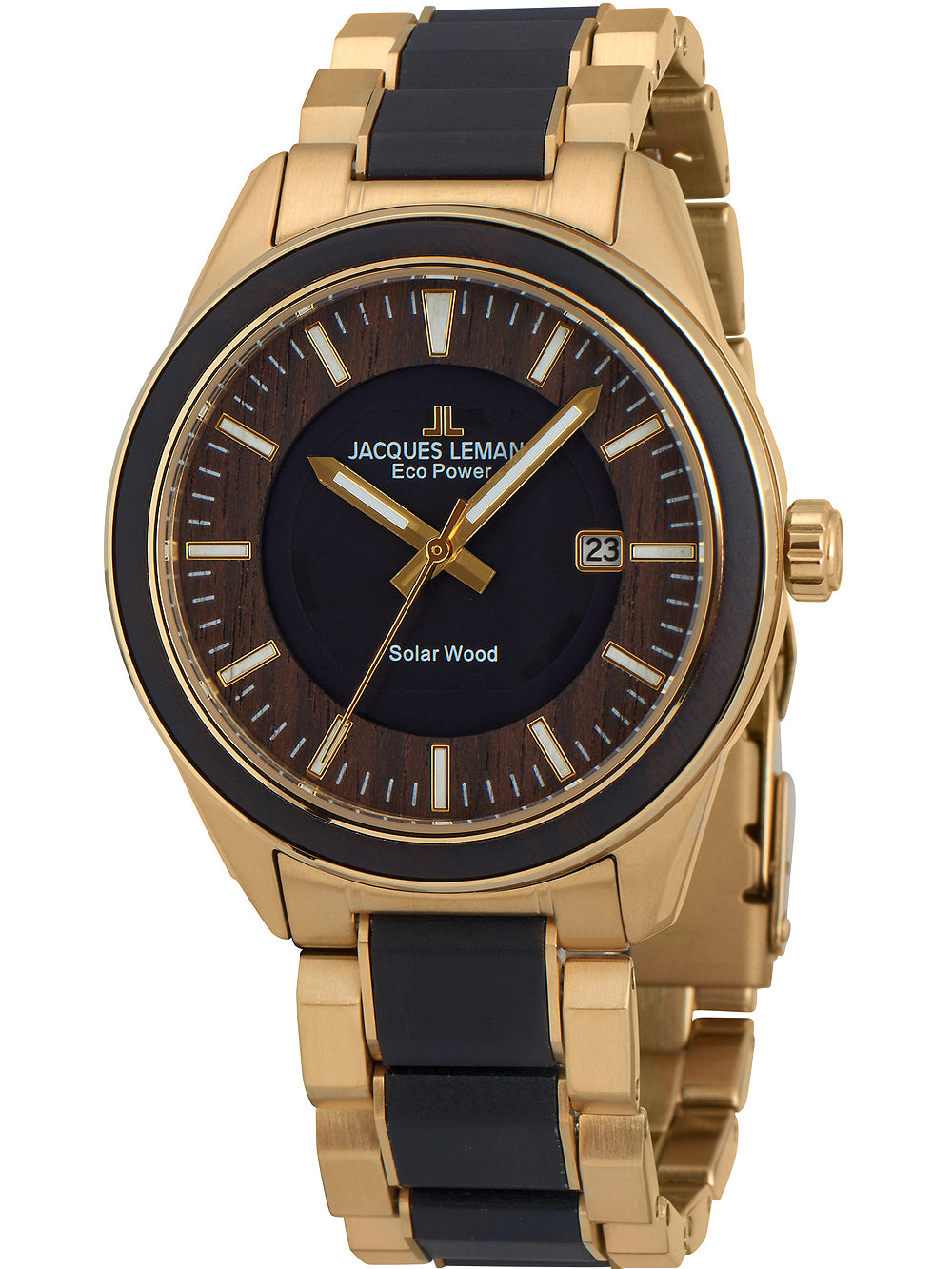 Jacques Lemans 1-2116J Eco Power Wood 40mm 10ATM