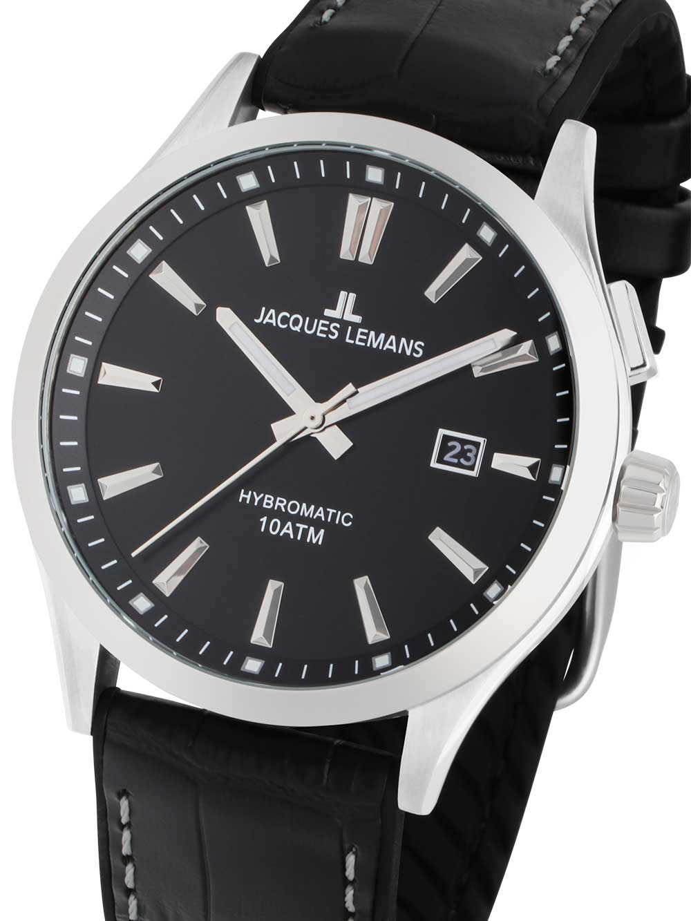 Jacques Lemans 1-2130A Hybromatic vyriškas laikrodis 42mm 10ATM
