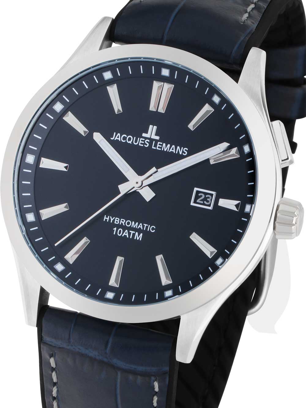 Jacques Lemans 1-2130C Hybromatic vyriškas laikrodis 42mm 10ATM