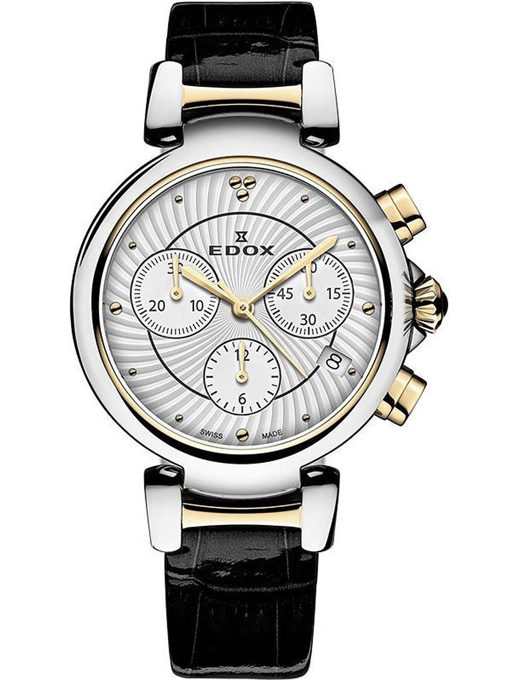 Edox 10220-357RC-AIR LaPassion Chronograph moteriškas laikrodis 35mm 5ATM