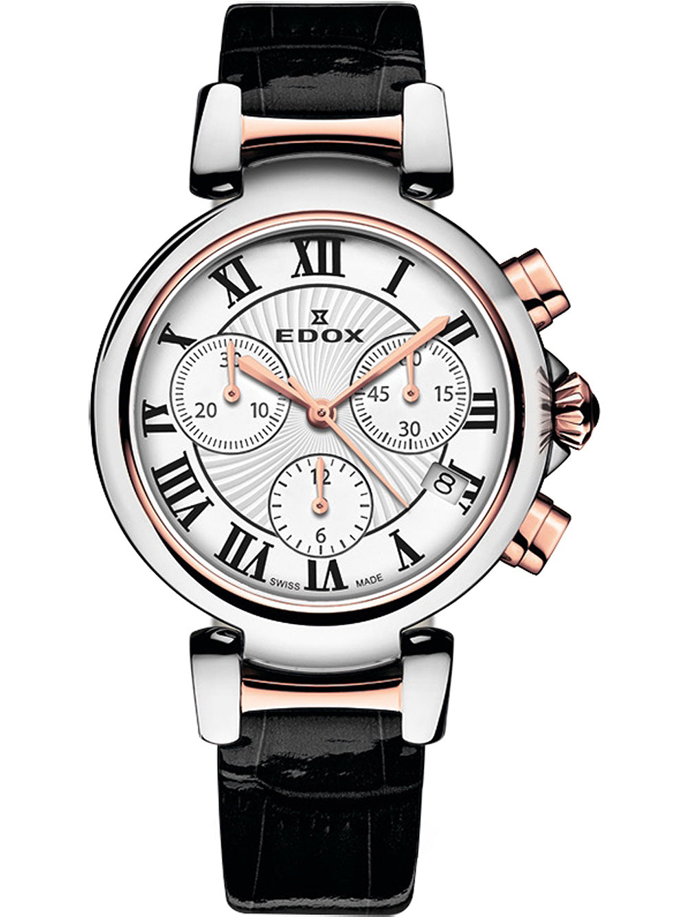 Edox 10220-357RC-AR LaPassion Chronograph moteriškas laikrodis 35mm 5ATM