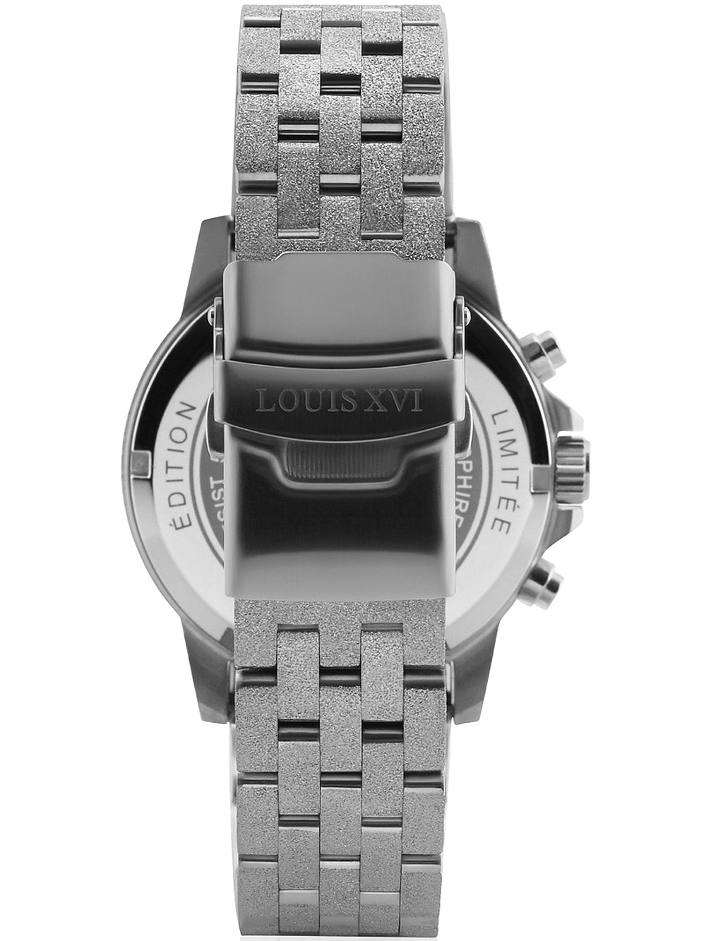 Louis XVI LXVI1081 Aramis Frosted Chronograph vyriškas laikrodis 43mm 5ATM