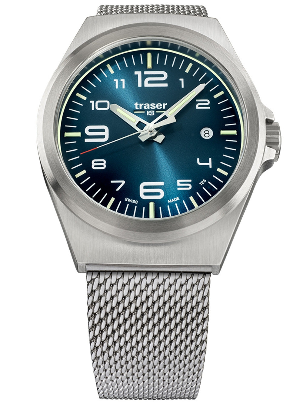Traser H3 108205 P59 Esssential M Blue vyriškas laikrodis 42mm 10ATM