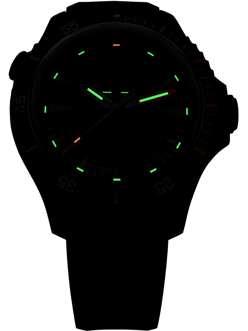 Traser H3 110322 P67 Diver Automatic Black vyriškas laikrodis 46mm 50ATM