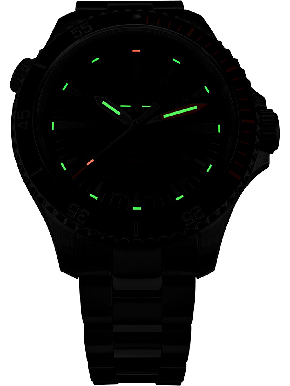 Traser H3 110328 P67 Diver Automatic Green vyriškas laikrodis 46mm 50ATM