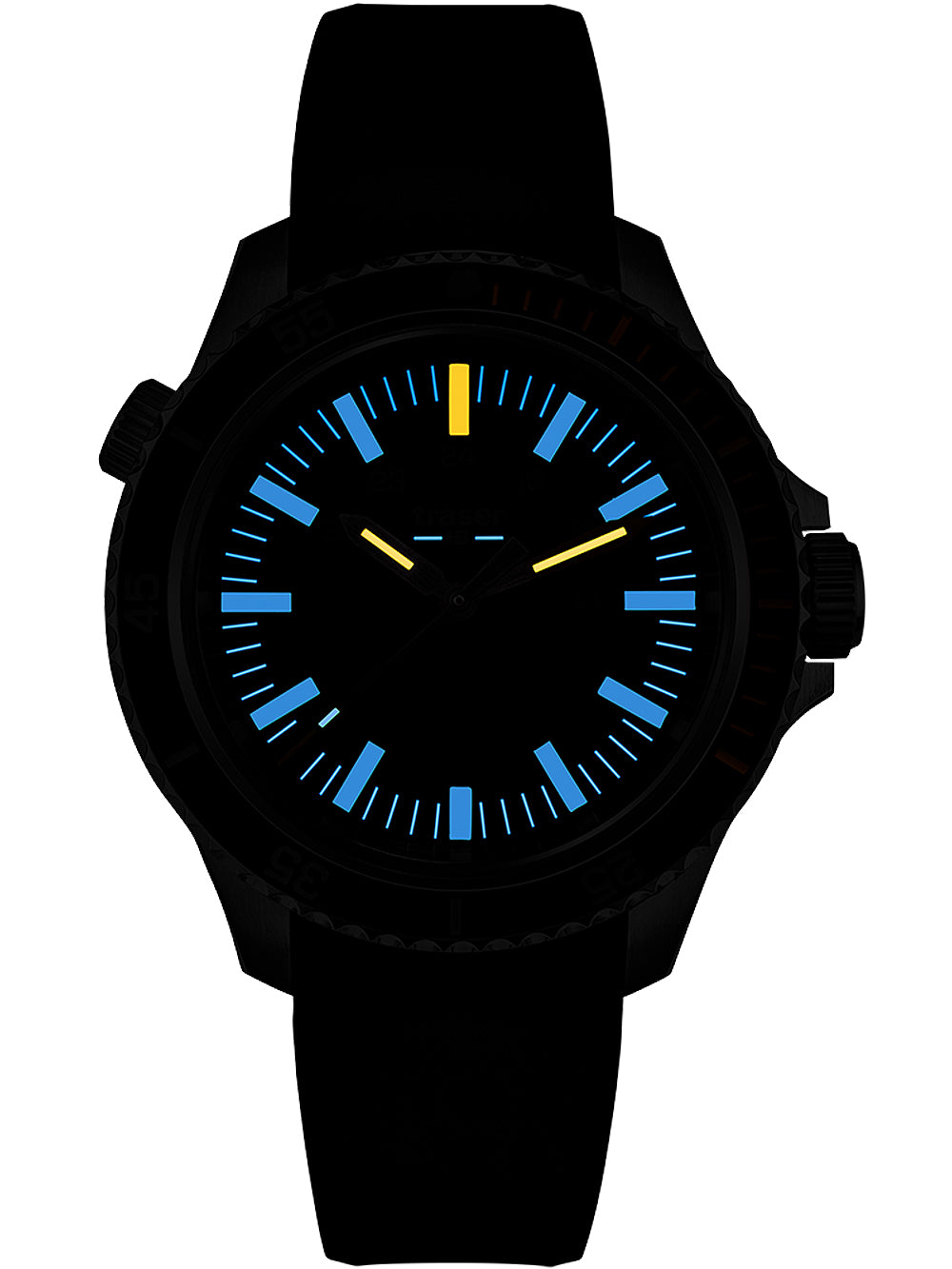 Traser H3 110330 P67 Diver Automatic T100 Grey vyriškas laikrodis 46mm 50ATM