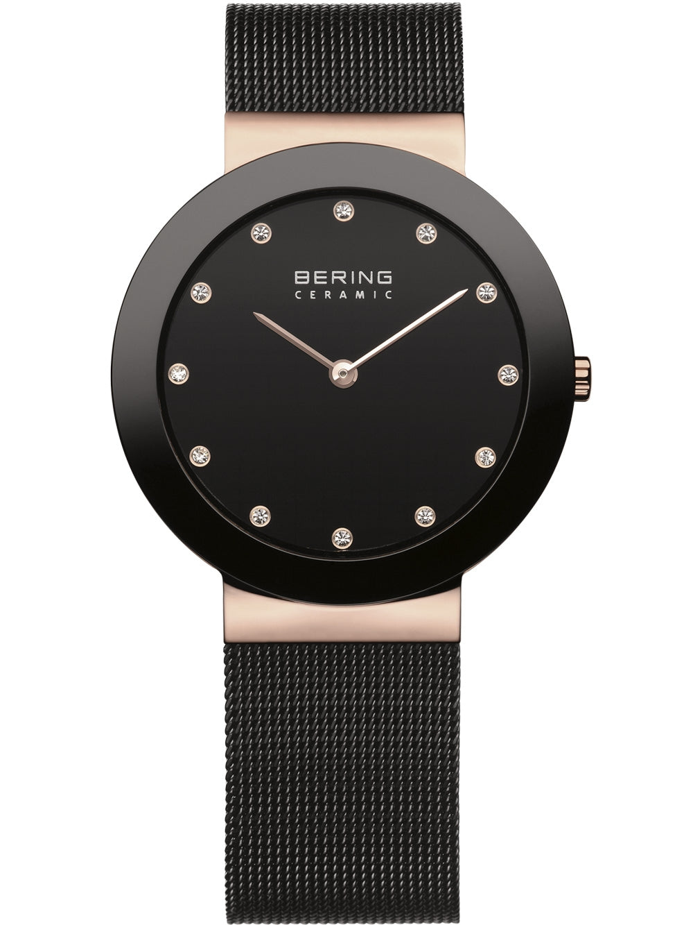 Bering 11435-166 Ceramic moteriškas laikrodis 34mm 5 ATM