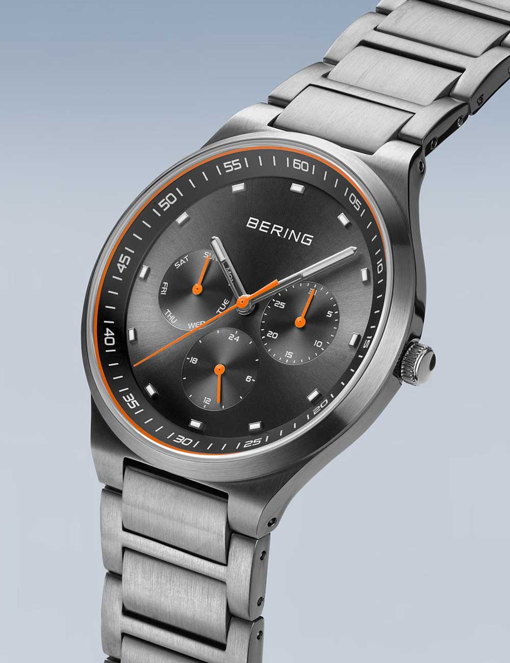 Bering 11740-009 Classic vyriškas laikrodis Multifunction 40mm 10ATM