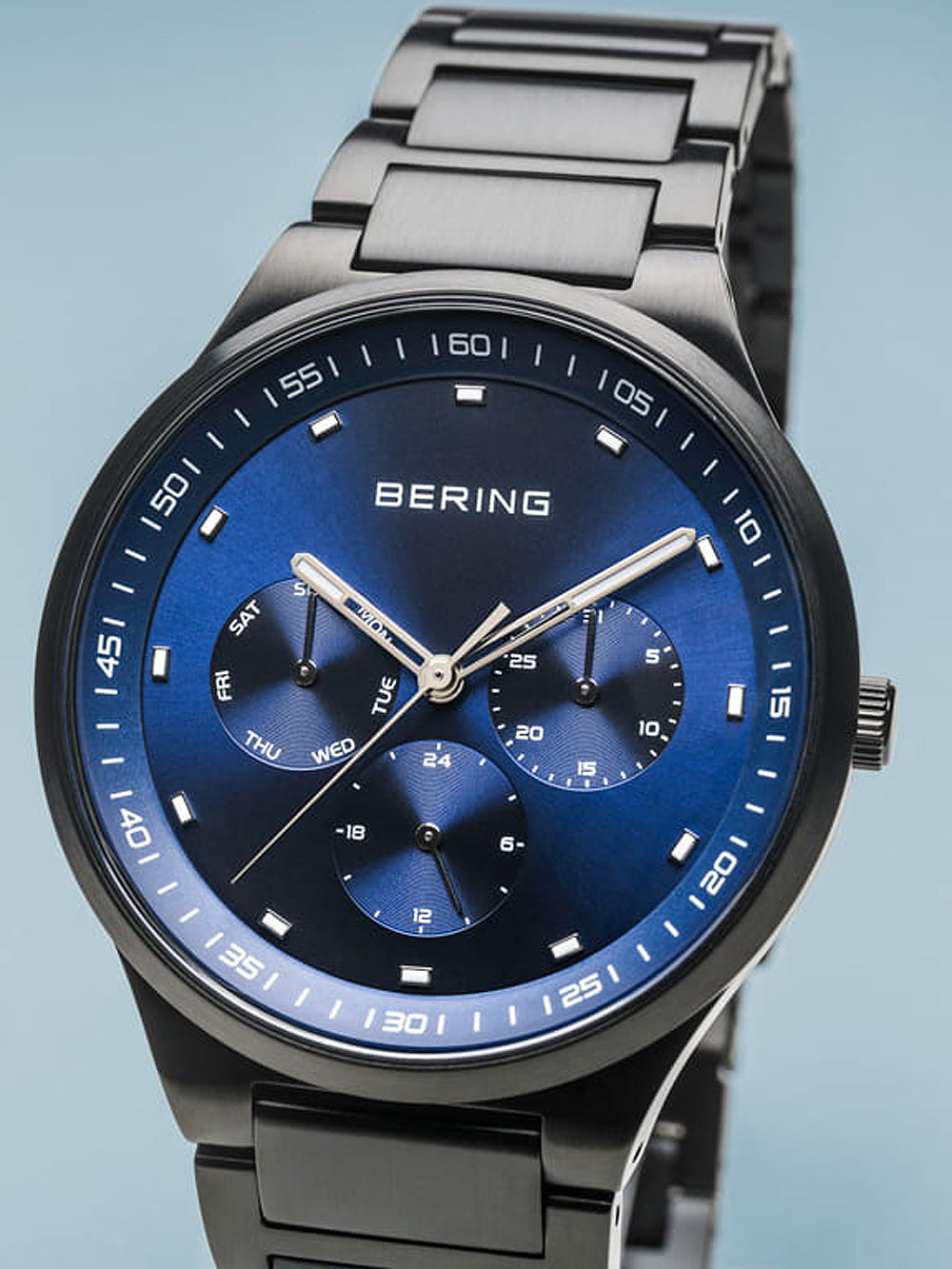 Bering 11740-727 Classic vyriškas laikrodis 40mm 10ATM