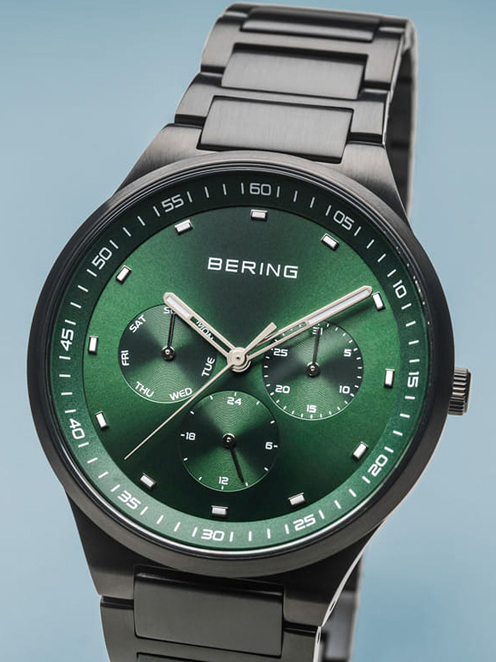 Bering 11740-728 Classic vyriškas laikrodis 40mm 10ATM
