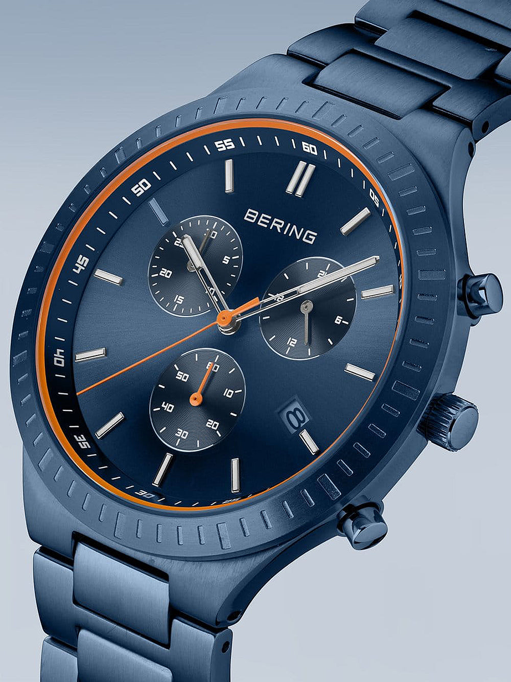 Bering 11743-797 Titanium Chronograph 43mm 5ATM