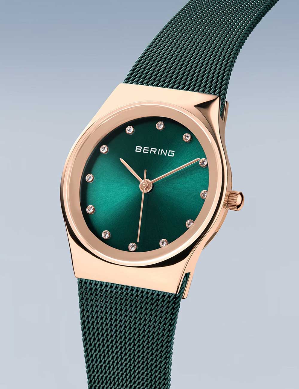 Bering 12927-868 Classic moteriškas laikrodis Swarovski Crystals 27mm 3ATM