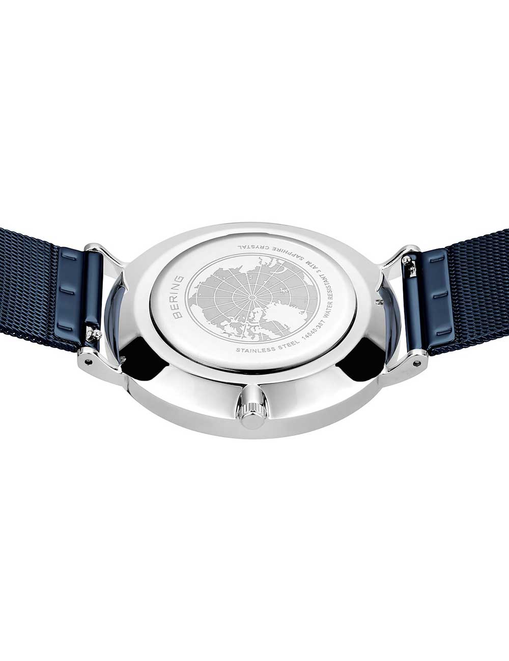 Bering 14040-307 vyriškas laikrodis Classic Small Second 40mm 3ATM