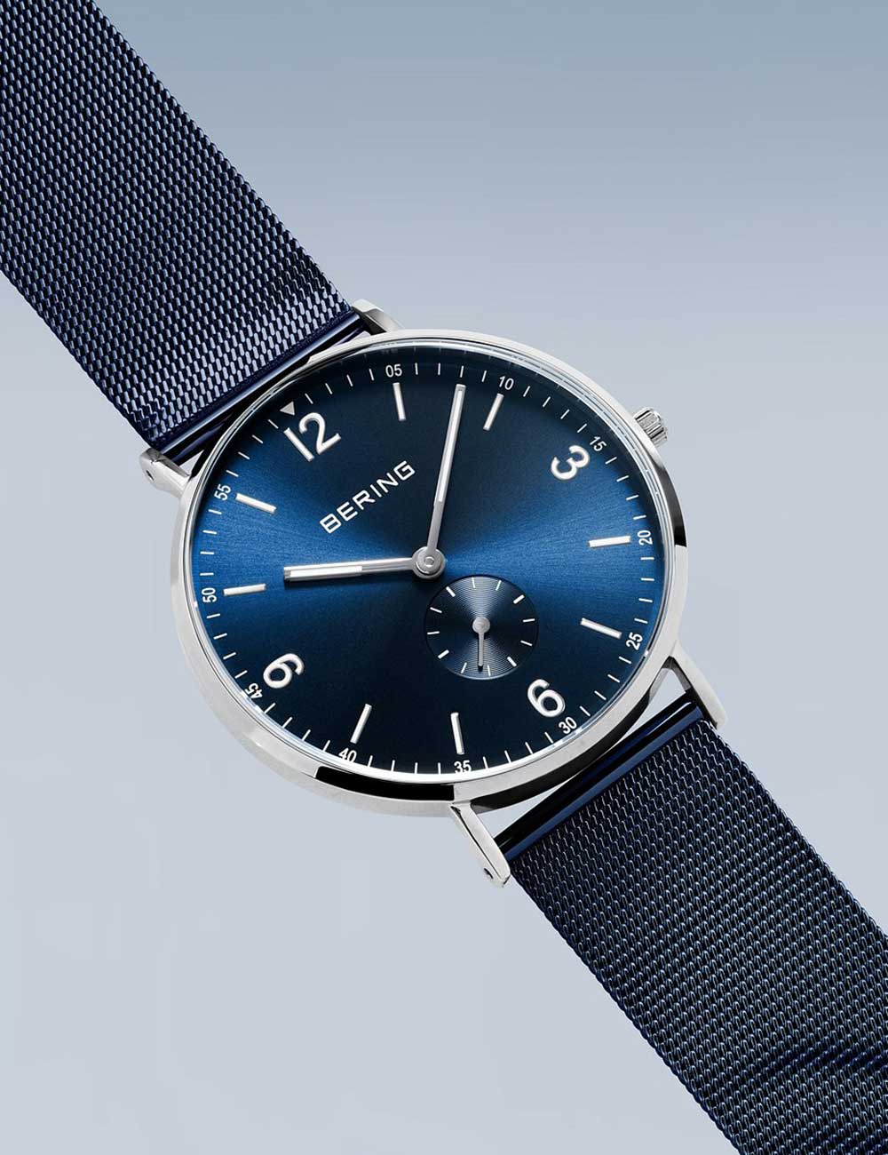 Bering 14040-307 vyriškas laikrodis Classic Small Second 40mm 3ATM