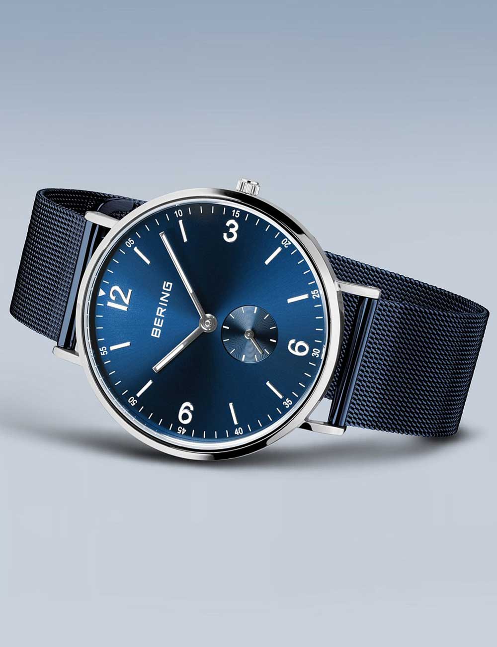 Bering 14040-307 vyriškas laikrodis Classic Small Second 40mm 3ATM