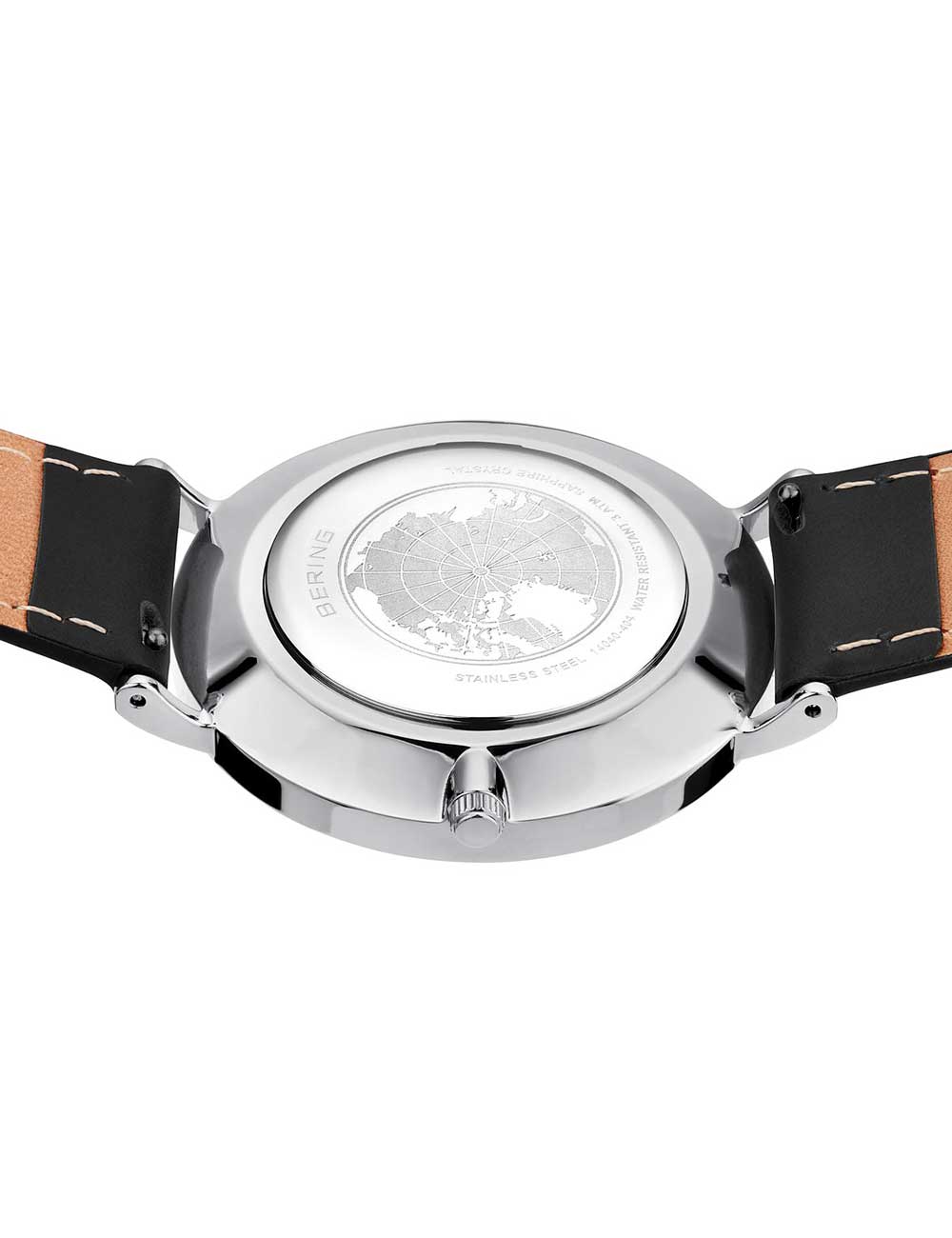 Bering 14040-404 vyriškas laikrodis Classic Small Second 40mm 3ATM