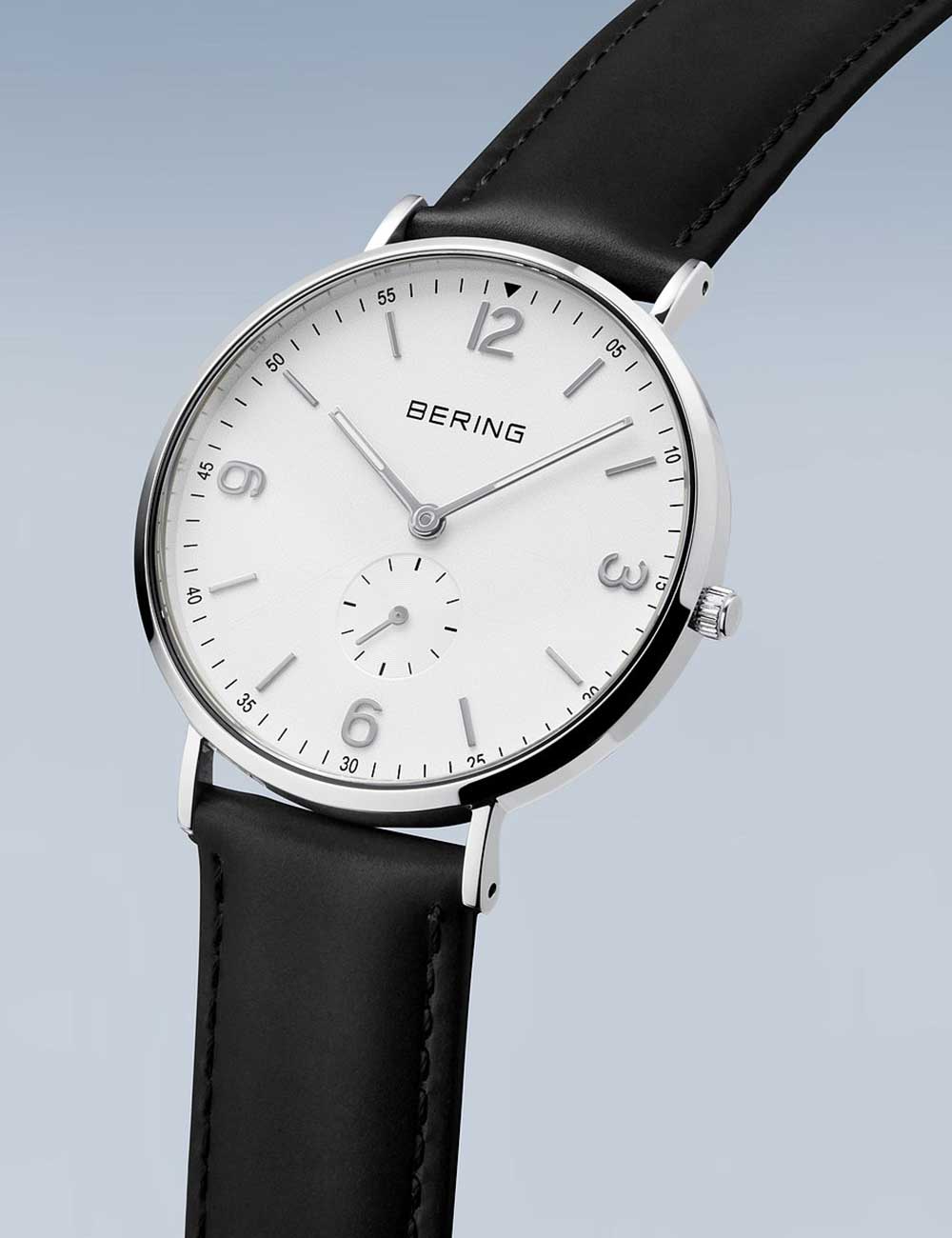 Bering 14040-404 vyriškas laikrodis Classic Small Second 40mm 3ATM
