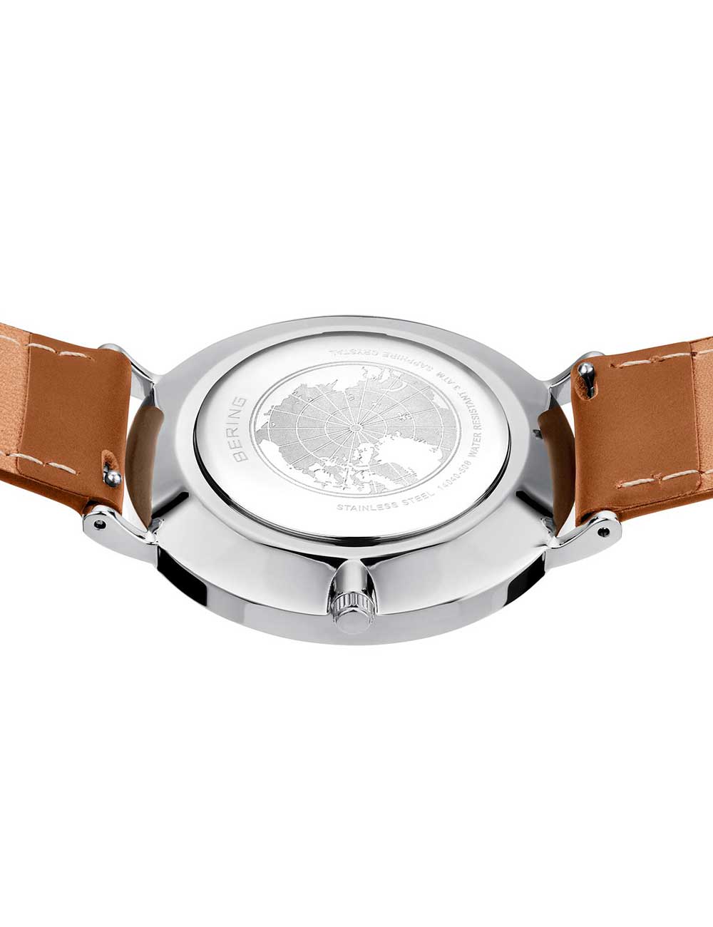 Bering 14040-508 vyriškas laikrodis Classic Small Second 40mm 3ATM