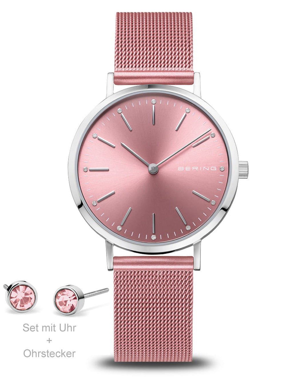 Bering 14134-999-GWP moteriškas laikrodis Classic Set 34mm 3ATM