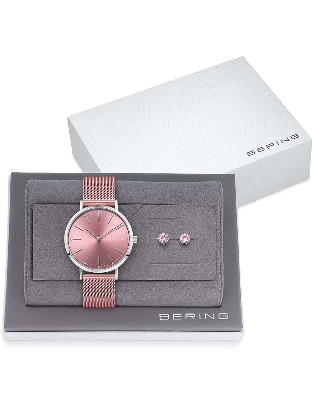 Bering 14134-999-GWP moteriškas laikrodis Classic Set 34mm 3ATM