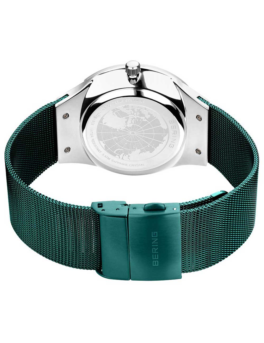 Bering 14442-808 vyriškas laikrodis Solar laikrodis 42mm 5ATM