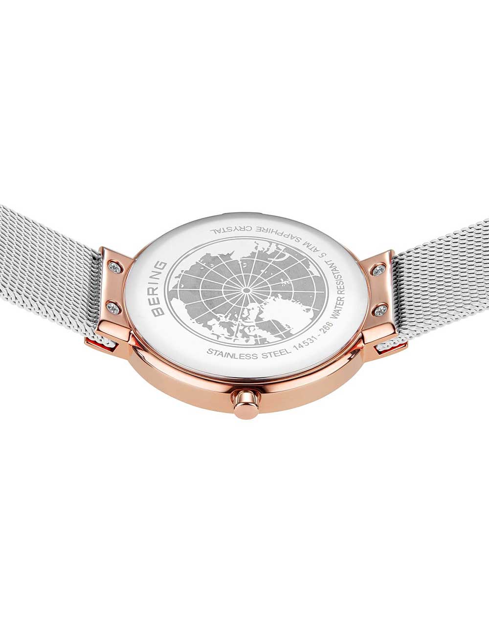 Bering 14531-266 moteriškas laikrodis Classic 31mm 3ATM