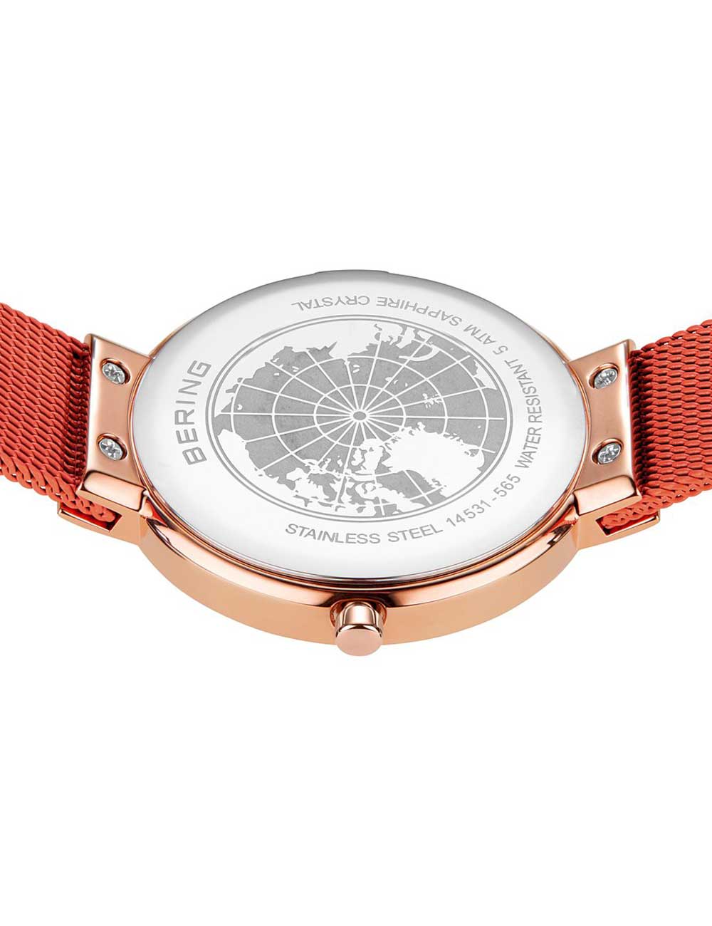 Bering 14531-565 moteriškas laikrodis Classic 31mm 5ATM